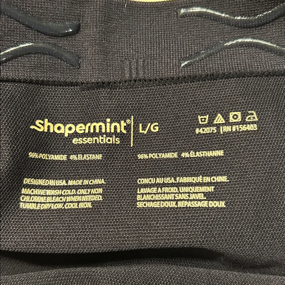 NWT Shapermint High waisted Large Black Leggings